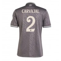 Maglia Calcio Real Madrid Daniel Carvajal #2 Terza Divisa 2024-25 Manica Corta